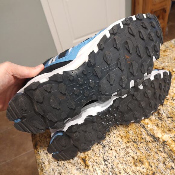 Adidas Men\'s Hiking Shoes Blue/Black Size 9.5 ID AGW8675 main image 12